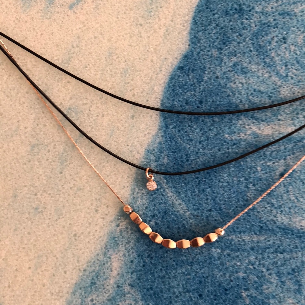 Nordstrom three layer chockerNEVER WORN